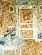 Carl Larsson rosor-rosorna-formaket china oil painting artist